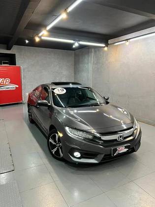 HONDA CIVIC 1.5 16V TURBO GASOLINA TOURING 4P CVT